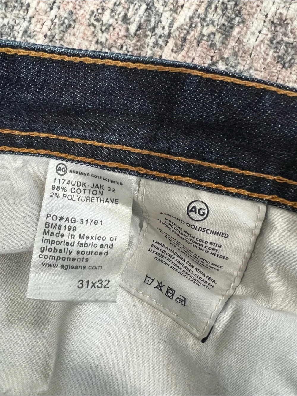 AG Adriano Goldschmied Jeans Men’s 31 The Graduate Jeans Slim Straight